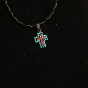Crystal Cross Necklace